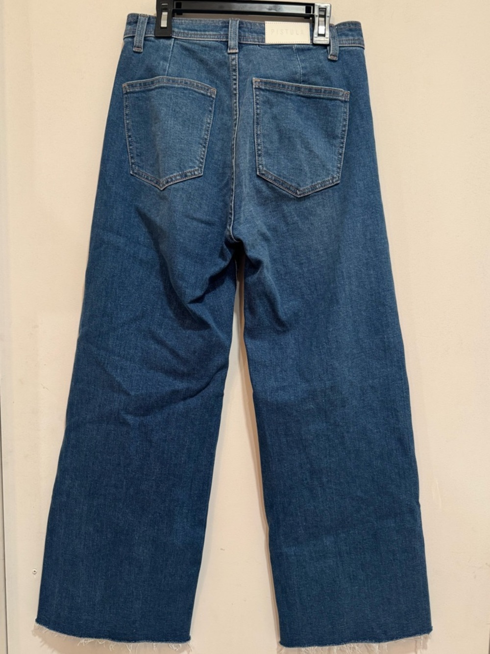 NWOT pistola Wide-Leg High-Rise Jeans in Blue Wash - Picture 8 of 17